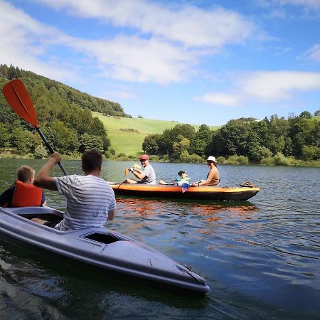 Haus Julia Direkt Am Hennesee Mitten Im Sauerland Villa Meschede Exteriör bild