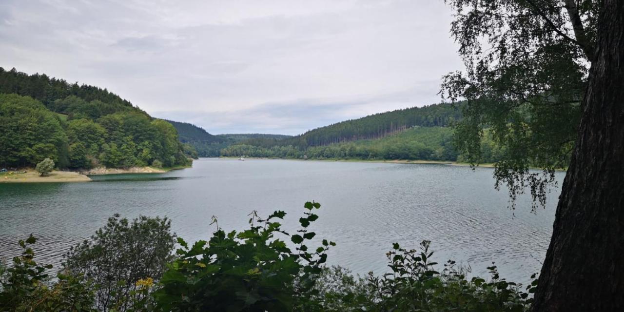 Haus Julia Direkt Am Hennesee Mitten Im Sauerland Meschede Exteriör bild